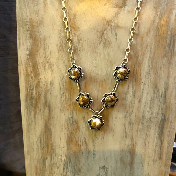 Wild Horse Turquoise Sterling Necklace - Picture 1 of 10